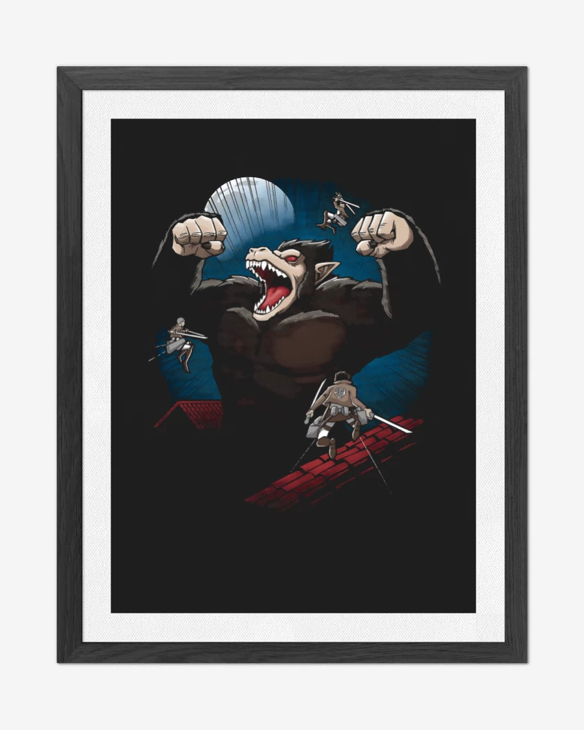 Cuadro decorativo Attack on Ozarus