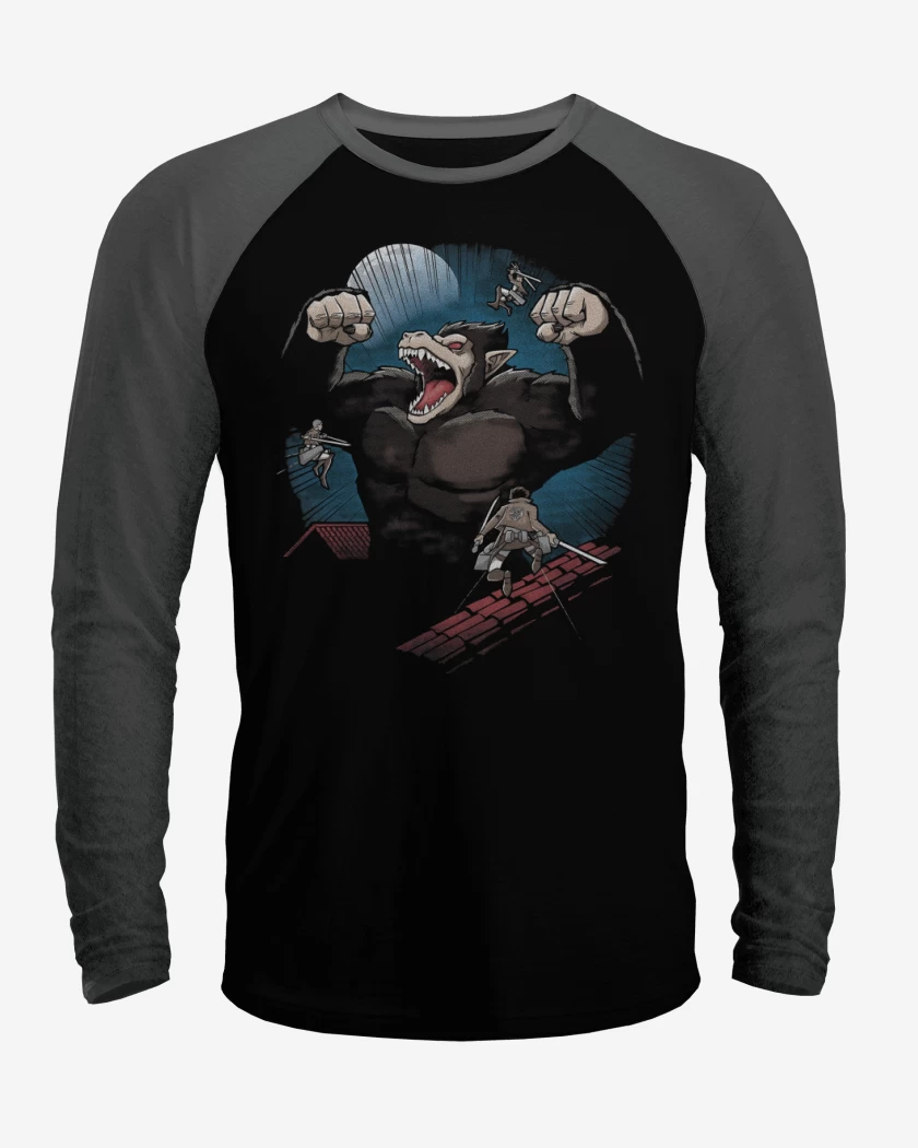 Polera Raglan Attack on Ozarus