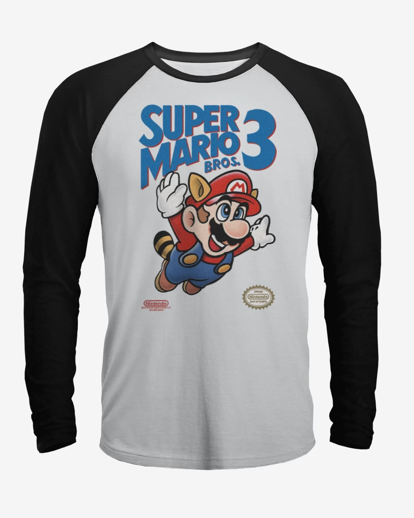 Polera Raglan Super Bigote 3