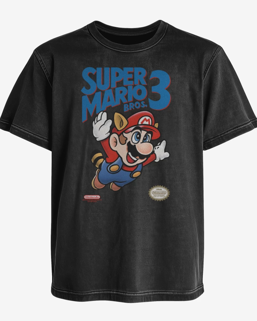 Polera desgastada Super Bigote 3