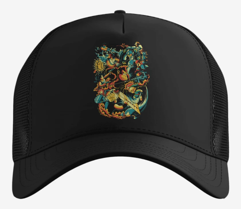 Gorro Negro de Smash Bros ultimate