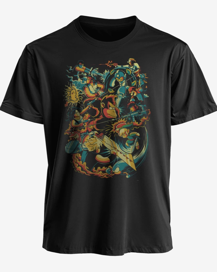 Polera Smash Bros ultimate