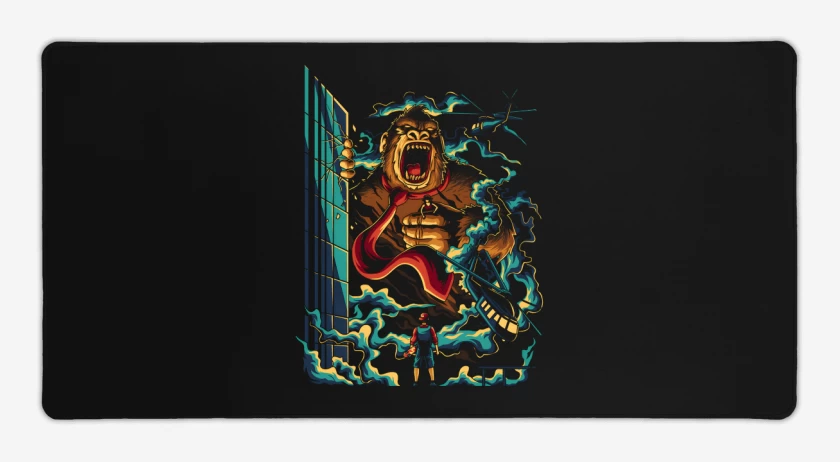Mouse pad Gamer Negro de D-Kong