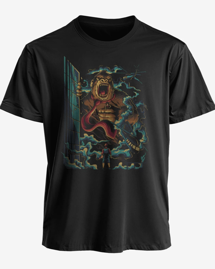 Polera Negro de D-Kong