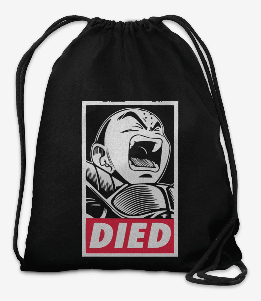 Mochila Negro de Krilin el Muerto