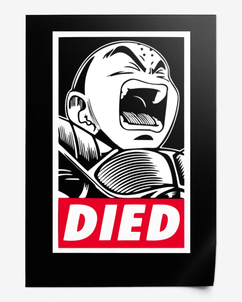 Print Krilin el Muerto