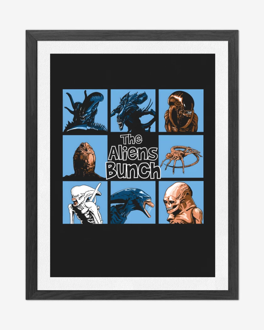 Cuadro decorativo Los Aliens