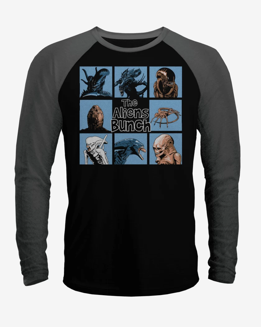 Polera Raglan Los Aliens