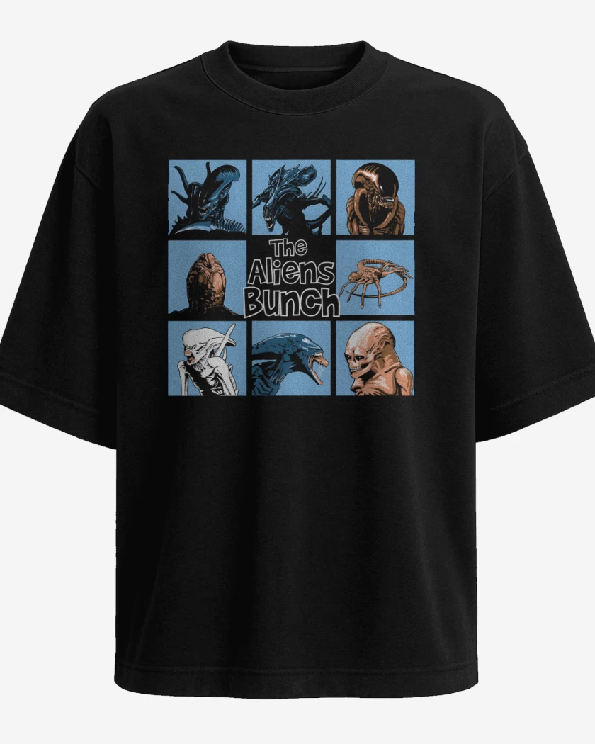 Polera Oversize Los Aliens
