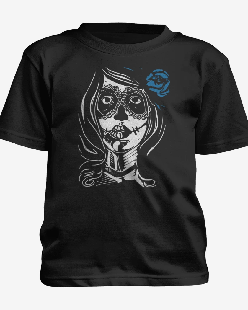 Polera de niño Negro de Catrina
