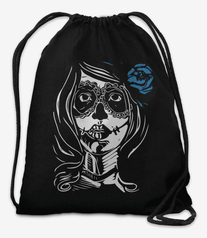 Mochila Negro de Catrina