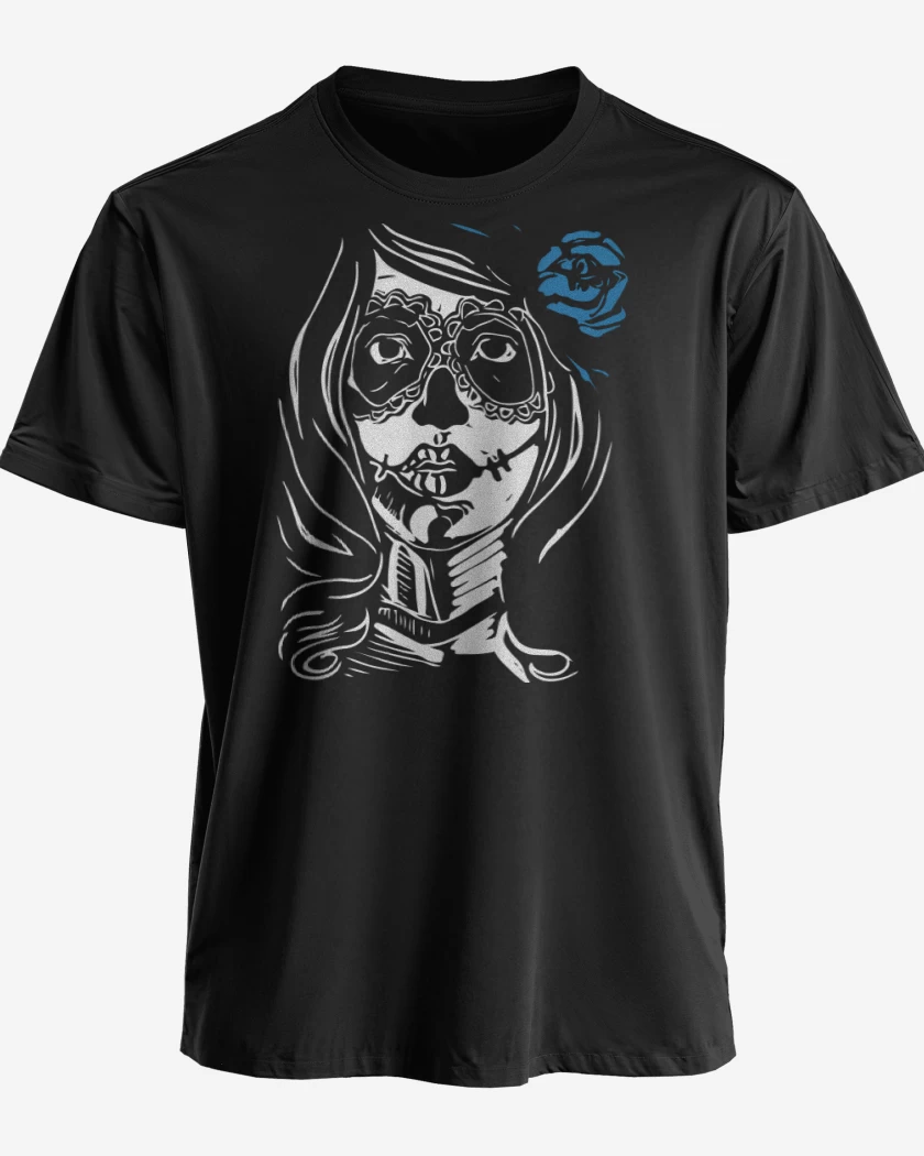 Polera premium Negro de Catrina