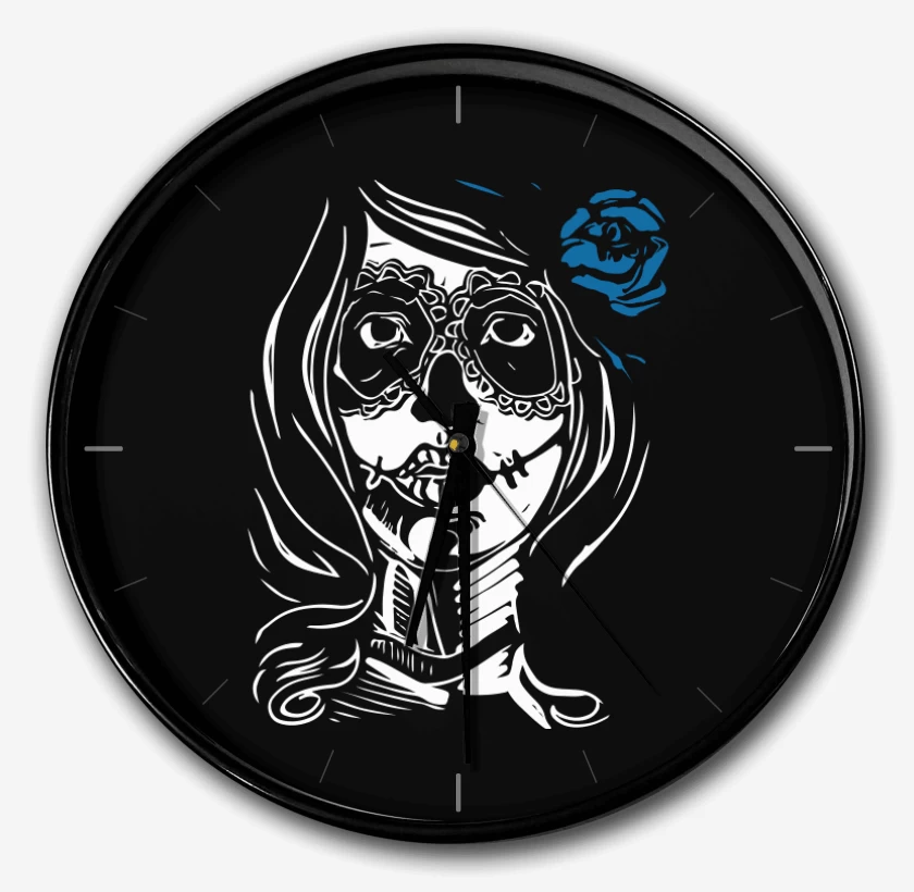 Reloj Negro de Catrina