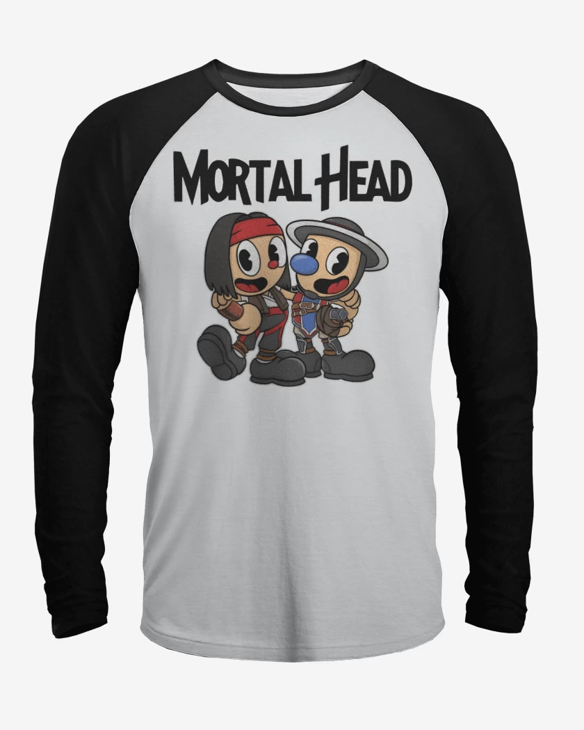Polera Raglan Mortal Head