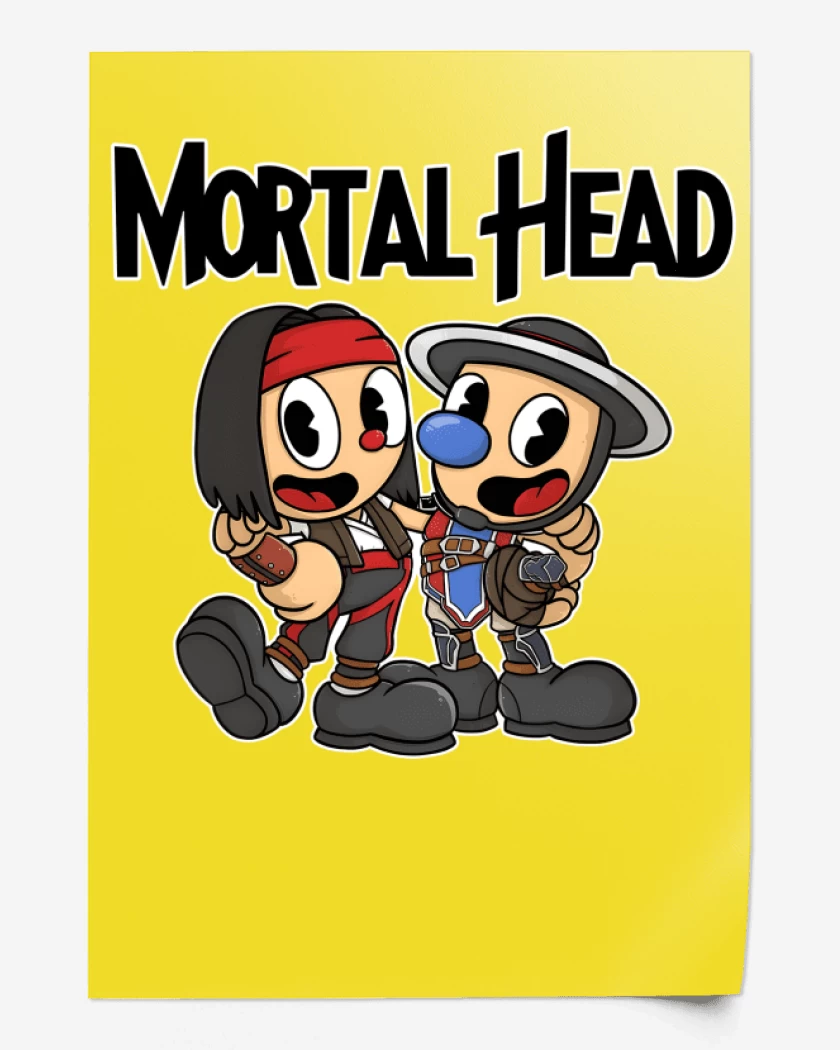 Print Mortal Head