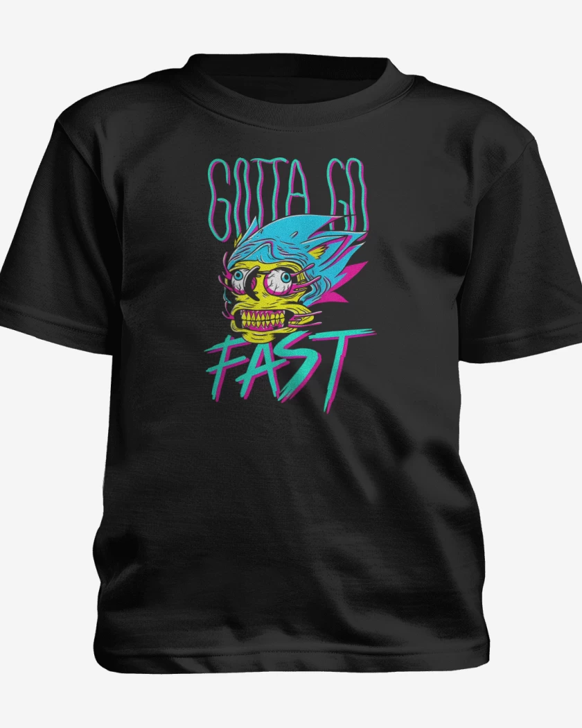 Polera de niño Negro de Go Fast