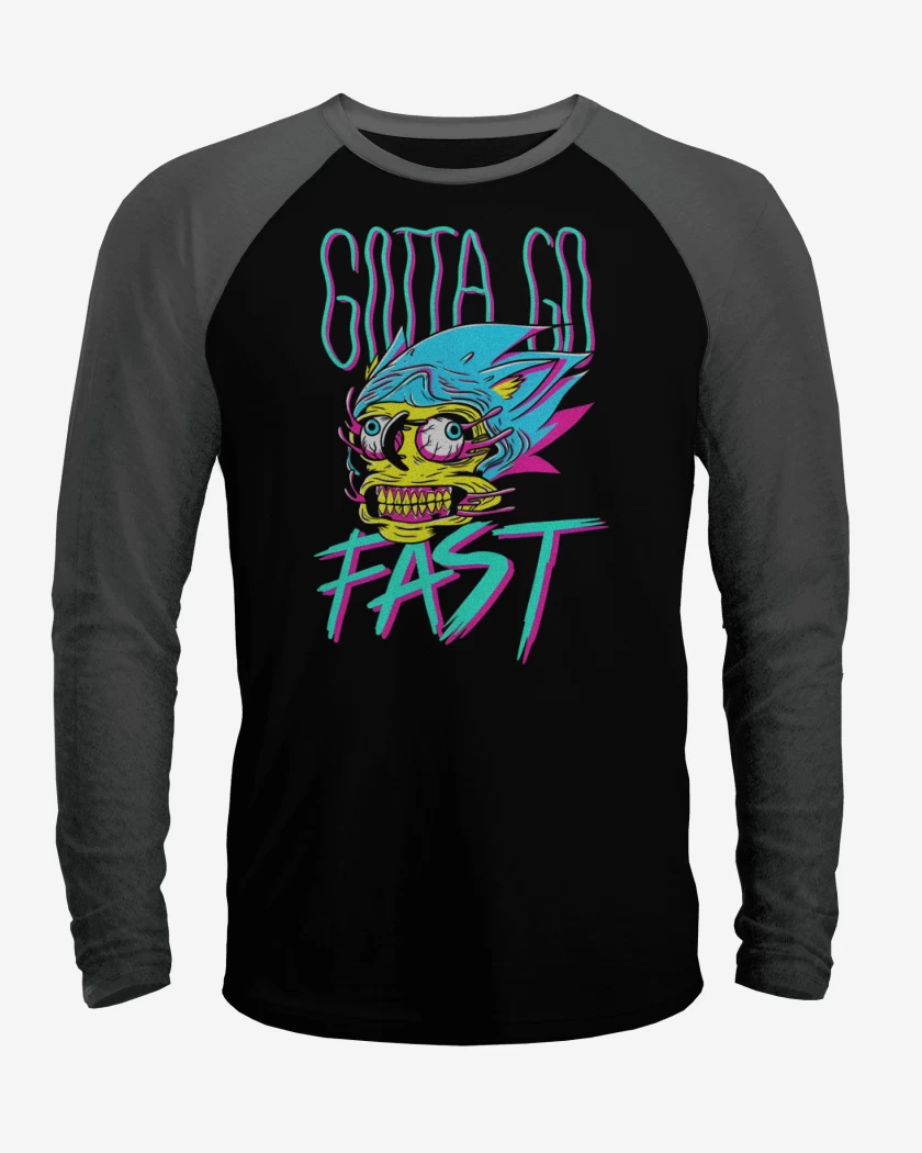 Polera Raglan Go Fast