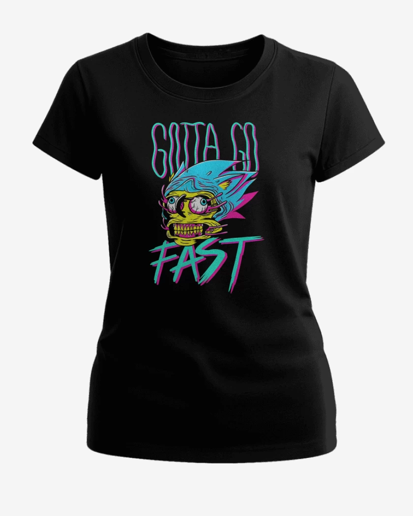 Polera de Mujer Negro de Go Fast