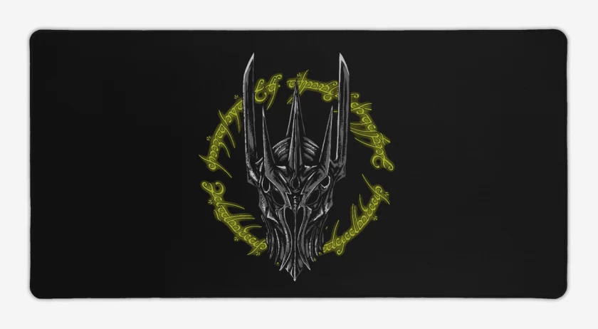 Mouse pad Gamer Negro de Dark Lord