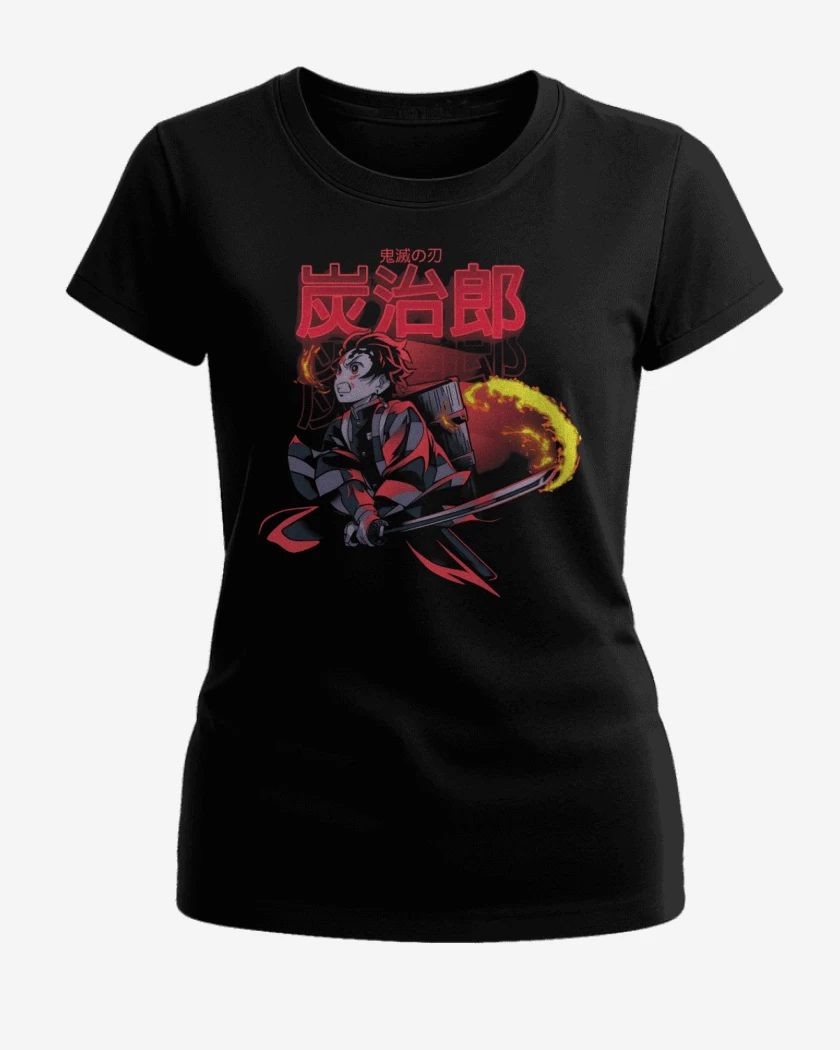 Polera de Mujer Negro de Aliento Solar