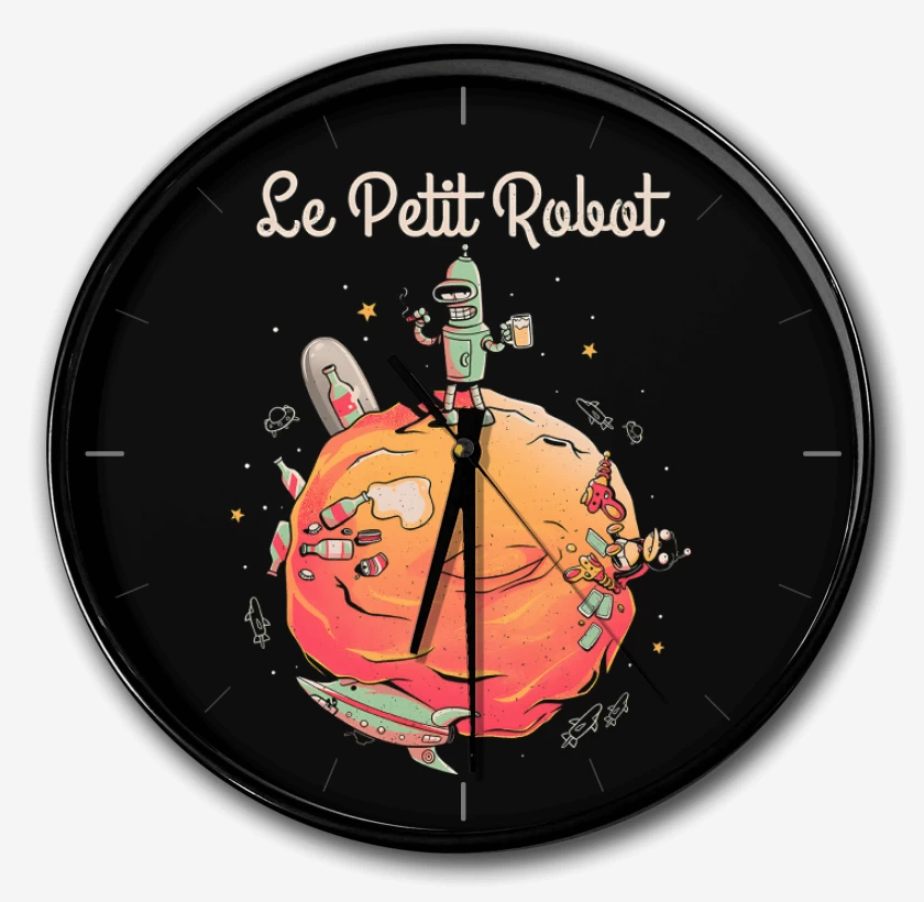 Reloj Negro de Bendercito