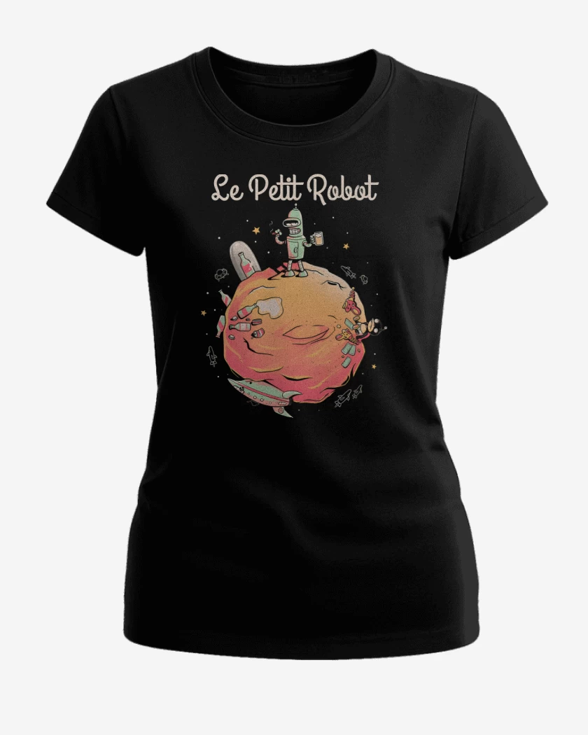 Polera de Mujer Negro de Bendercito