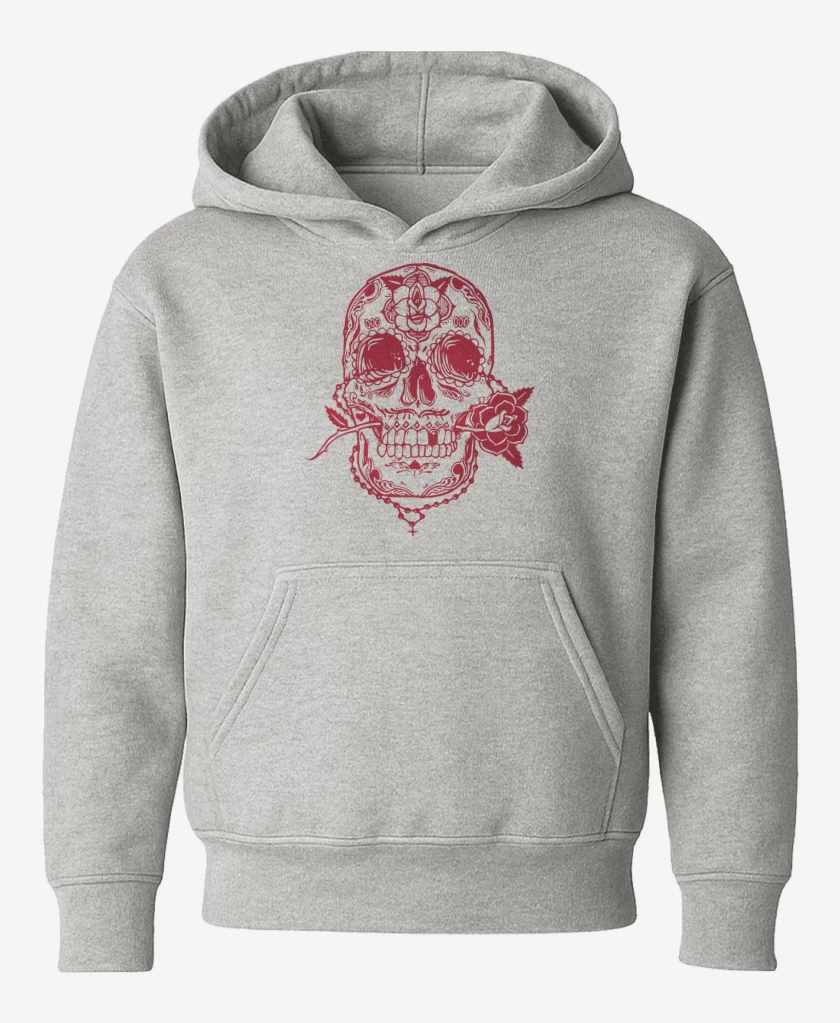 Poleron de niño Gris Melange de Calaca 3