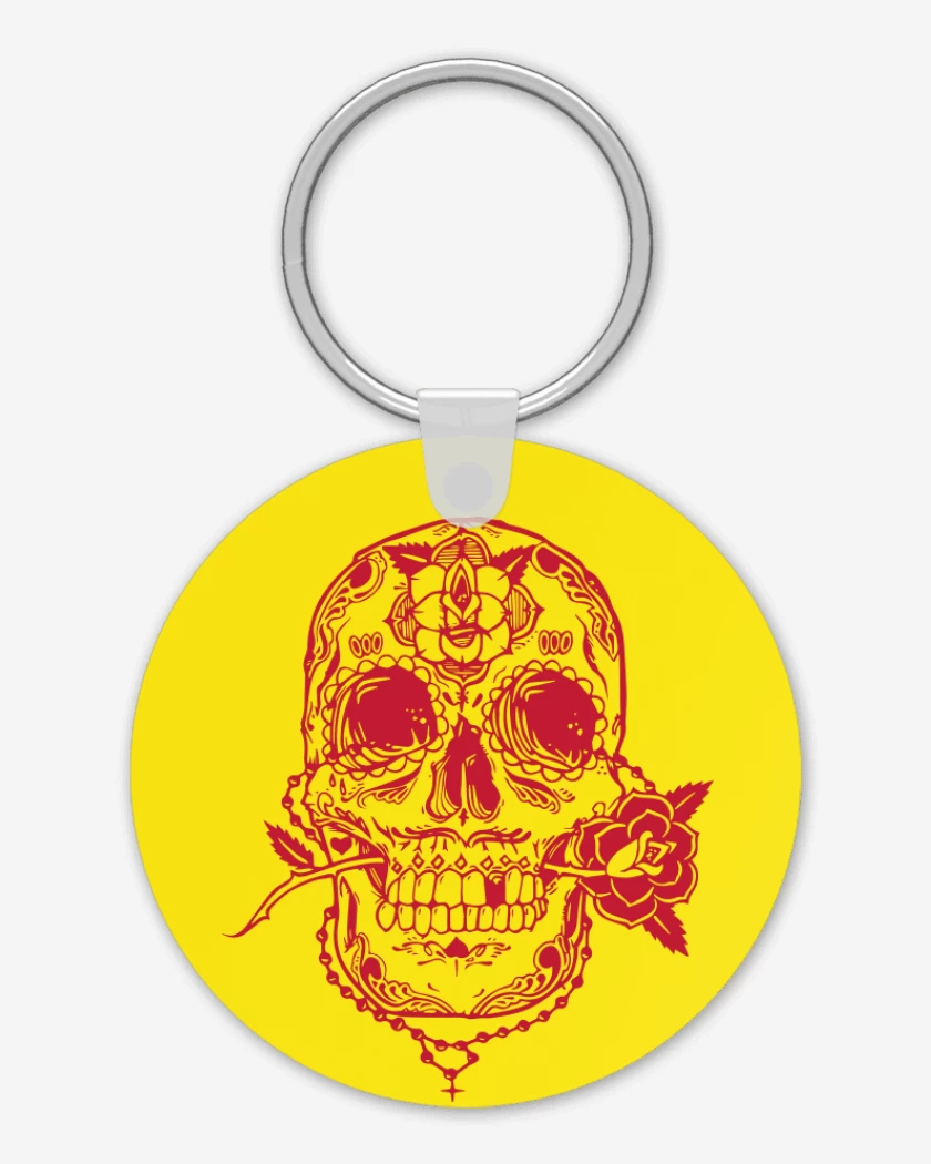 Llavero Amarillo de Calaca 3
