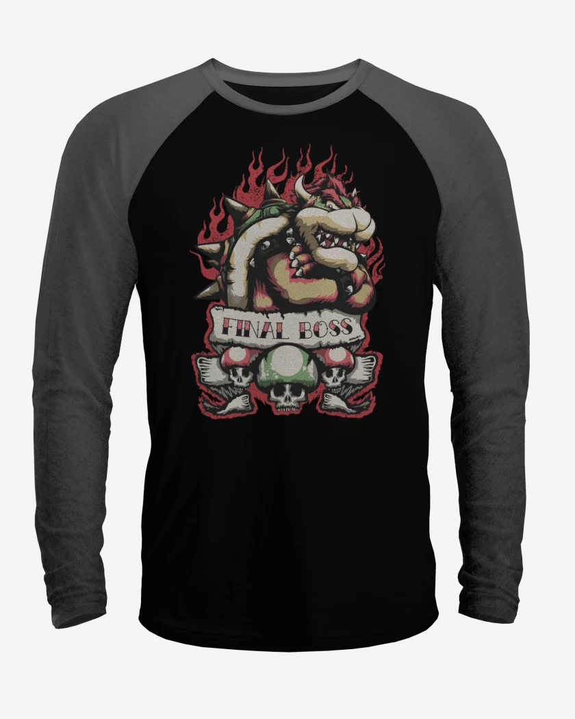 Polera Raglan Final Boss