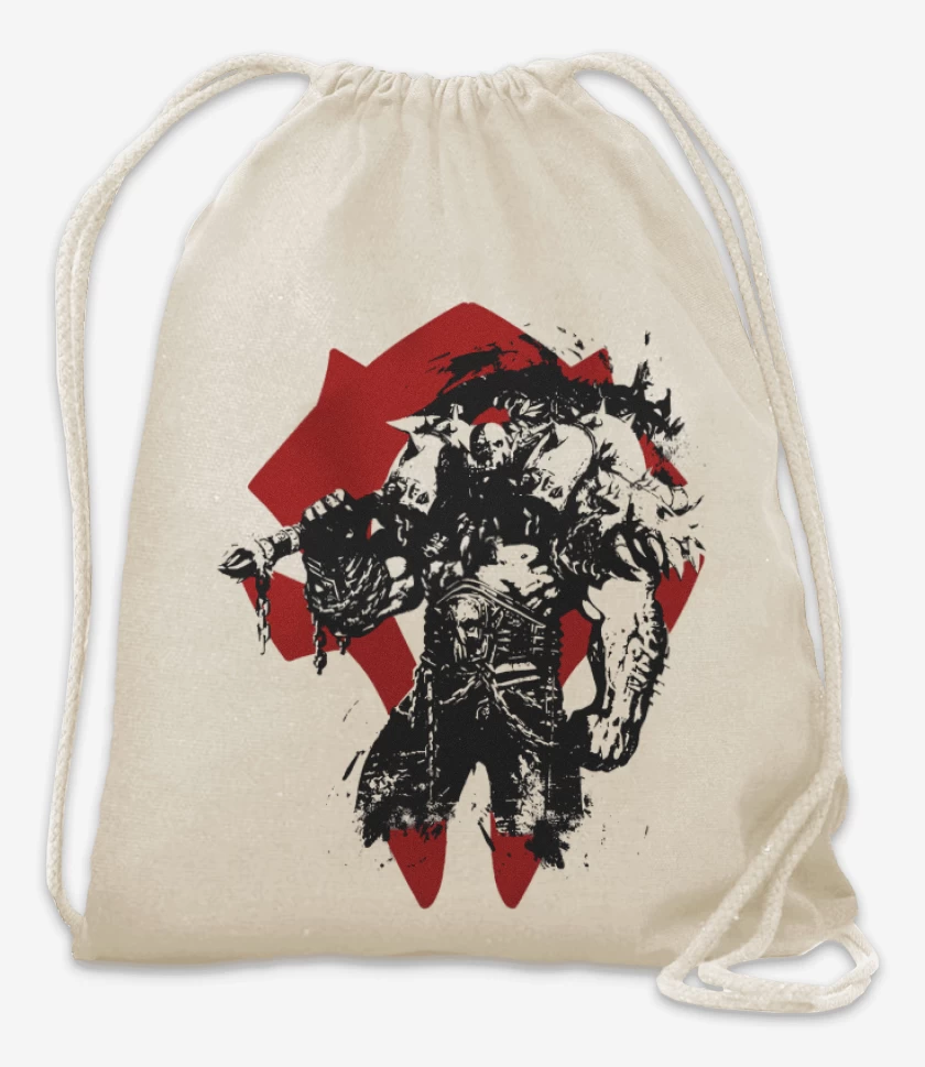 Mochila Blanco de Garrosh de la Horda