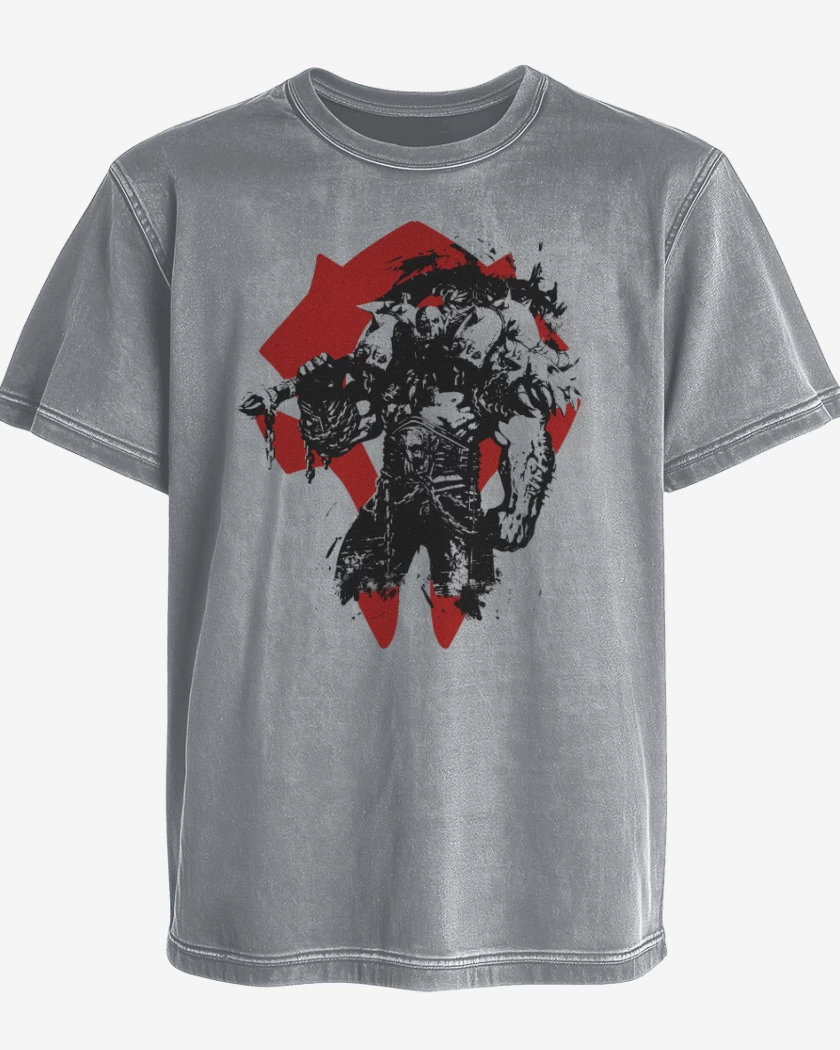 Polera desgastada Garrosh de la Horda