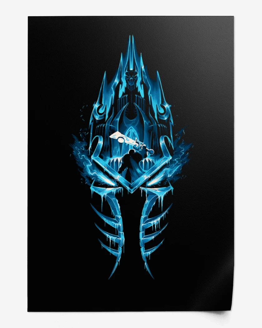 Print Arthas Frozen throne