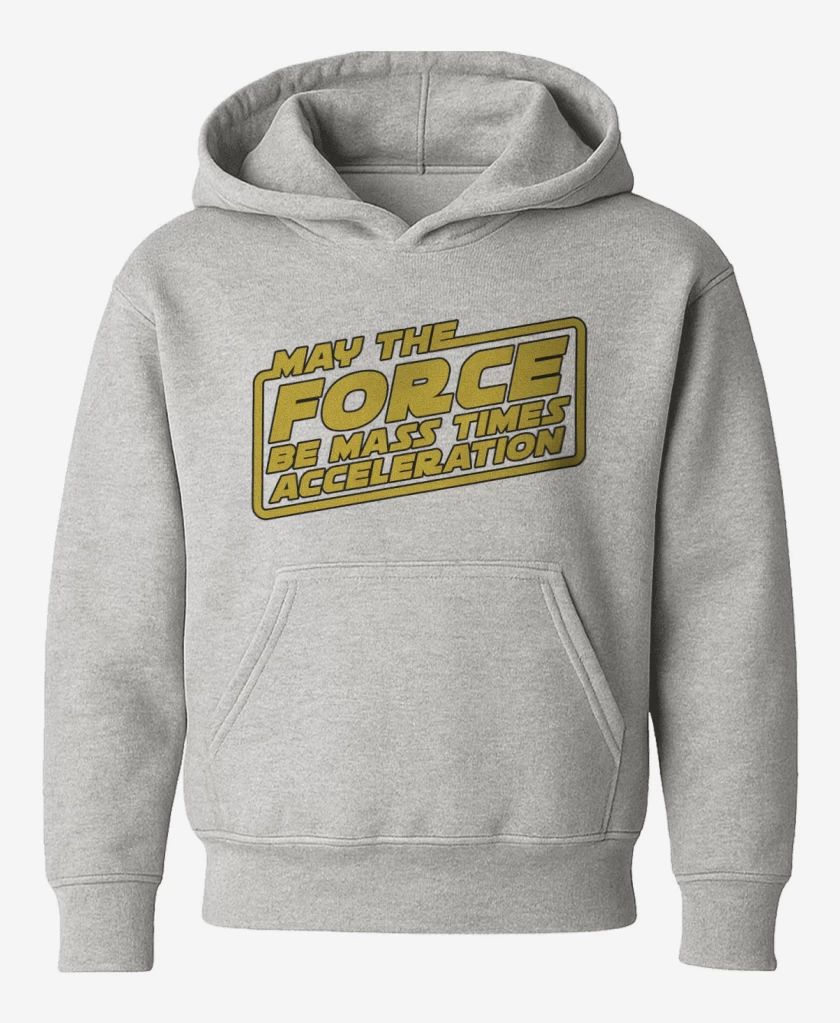 Poleron de niño Gris Melange de May the force be