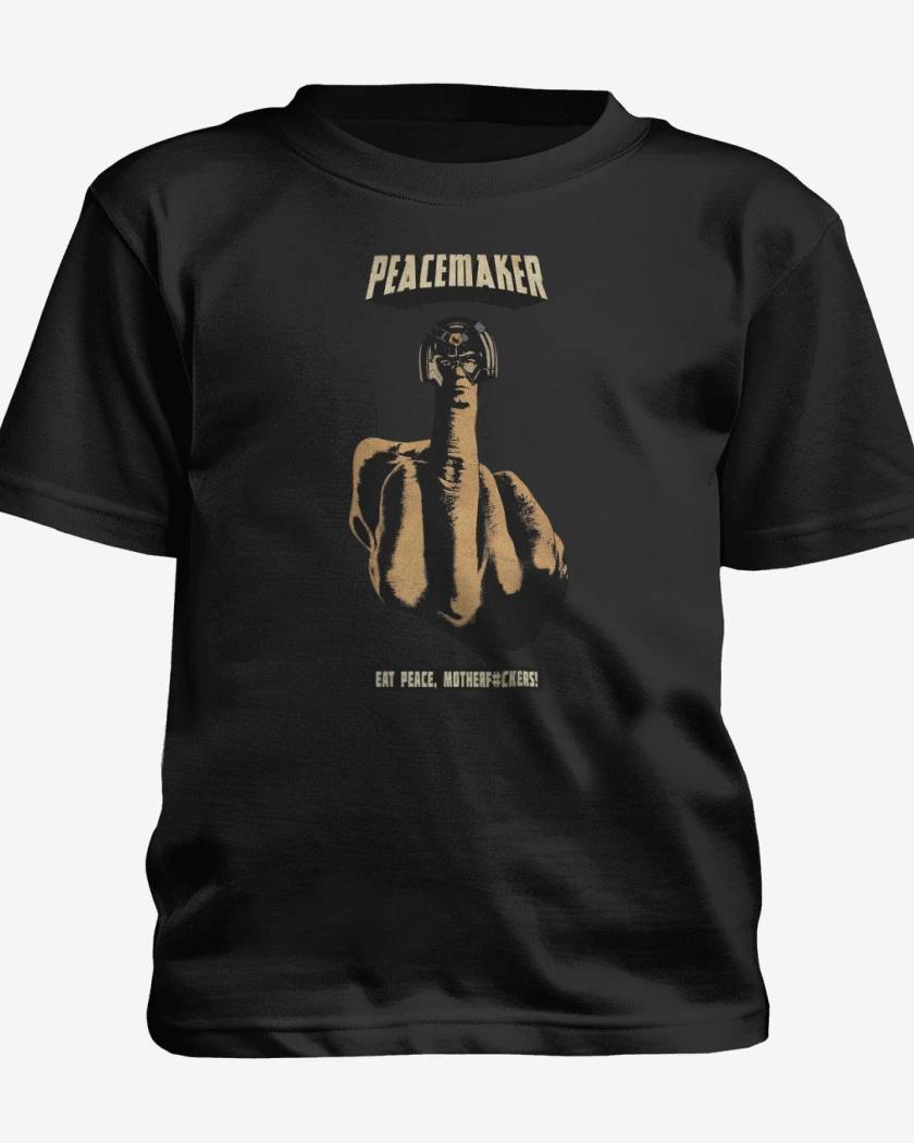Polera de niño Blanco de Paz moderfoker!