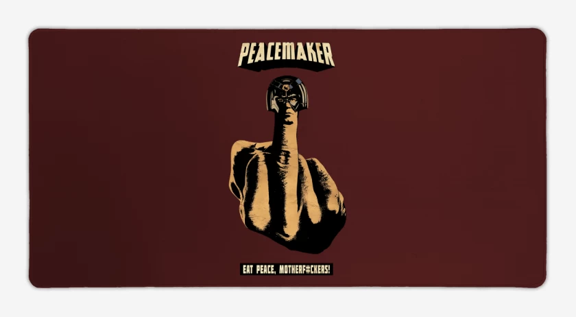 Mouse pad Gamer Burdeo de Paz moderfoker!