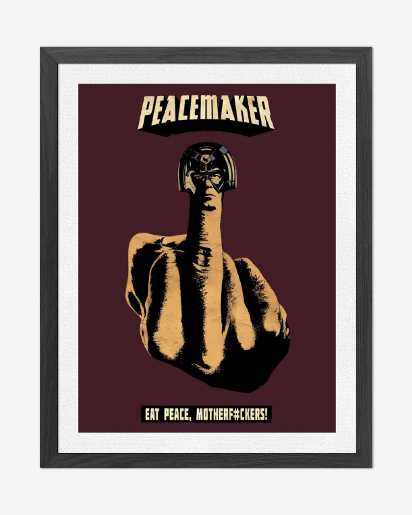 Cuadro decorativo Burdeo de Paz moderfoker!