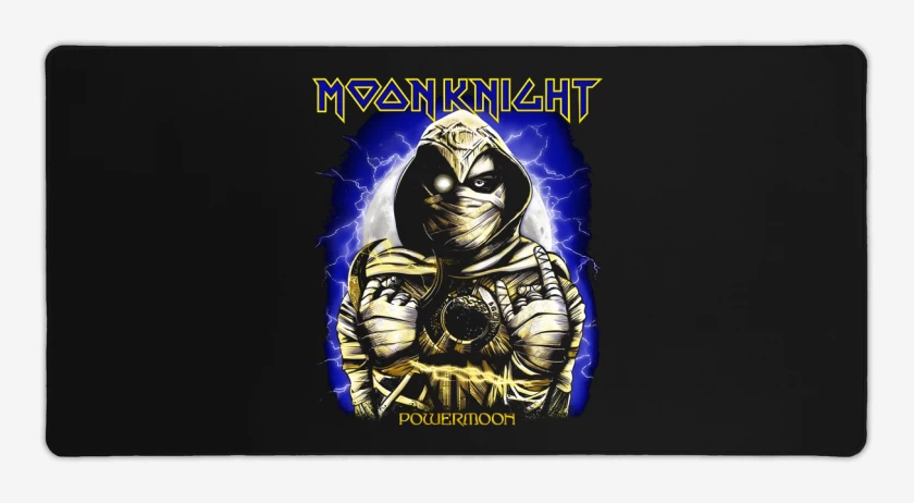 Mouse pad Gamer Negro de Powermoon