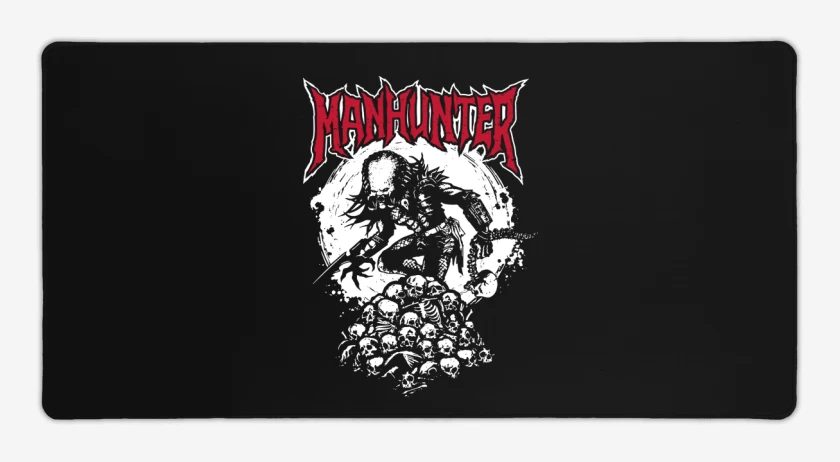 Mouse pad Gamer Negro de Manhunter