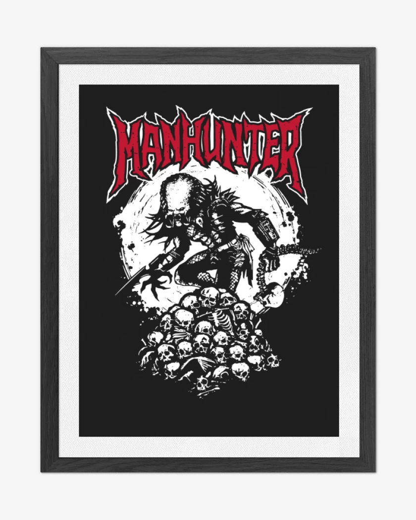 Cuadro decorativo Negro de Manhunter