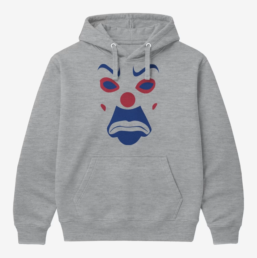 Polerón Canguro Gris Melange de Mask