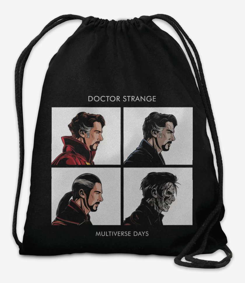 Mochila Negro de Multiverse Days