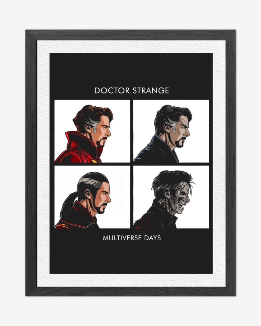Cuadro decorativo Negro de Multiverse Days