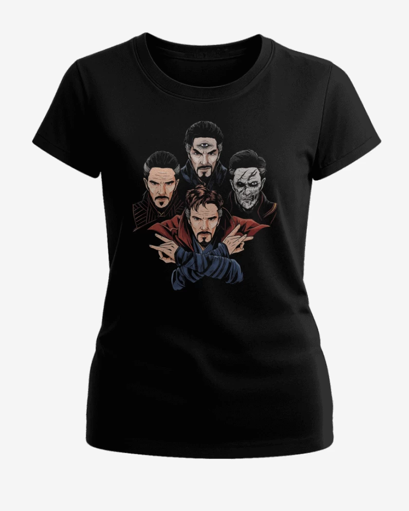 Polera de Mujer Negro de Strange Rhapsody