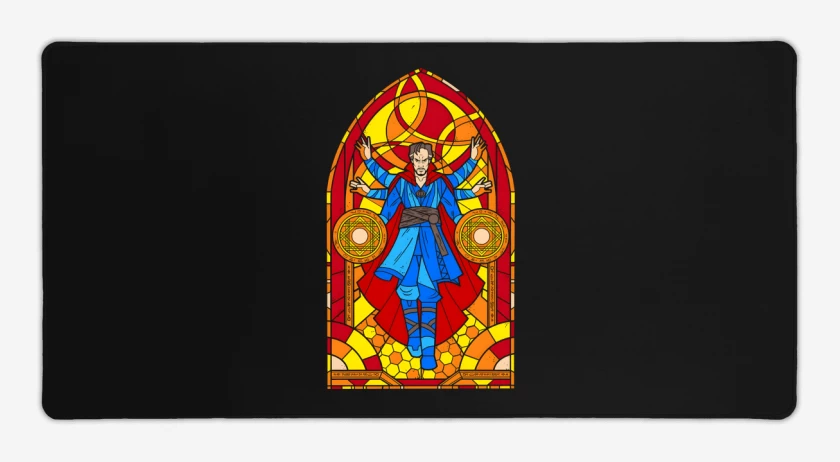Mouse pad Gamer Negro de Holy Strange