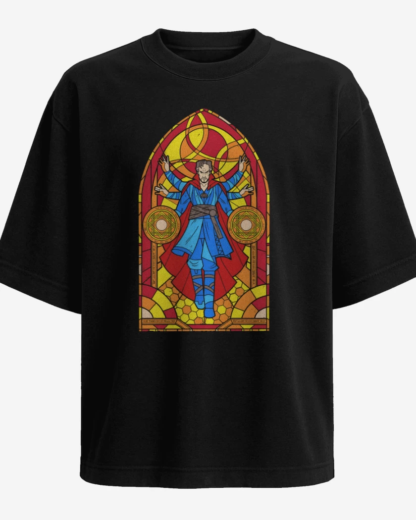 Polera Oversize Negro de Holy Strange