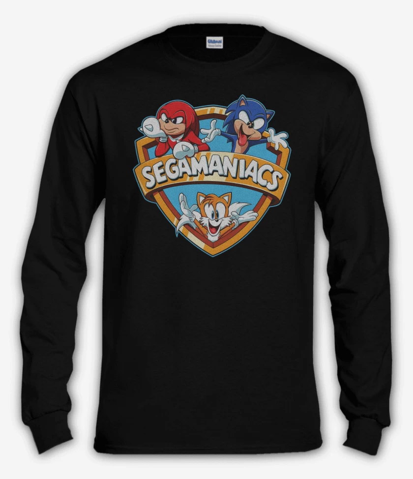 Polera manga larga Negro de Segamaniacs