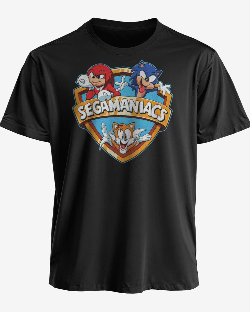 Polera premium Negro de Segamaniacs