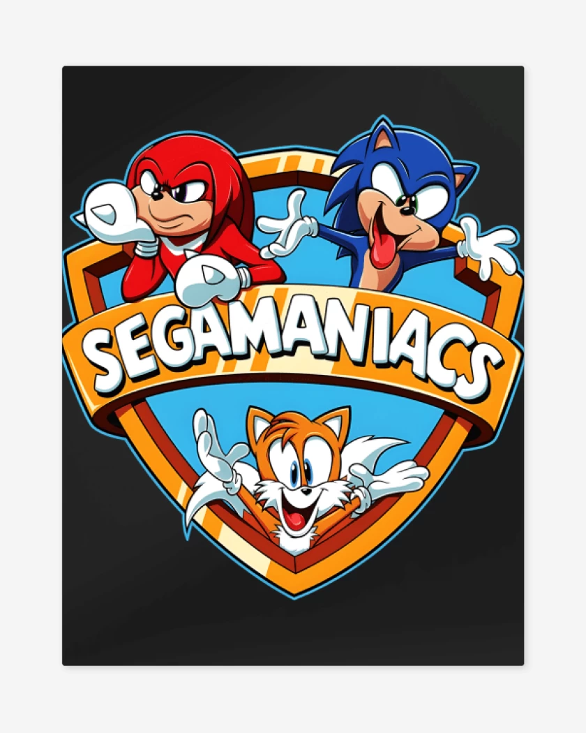 Print metalico Negro de Segamaniacs