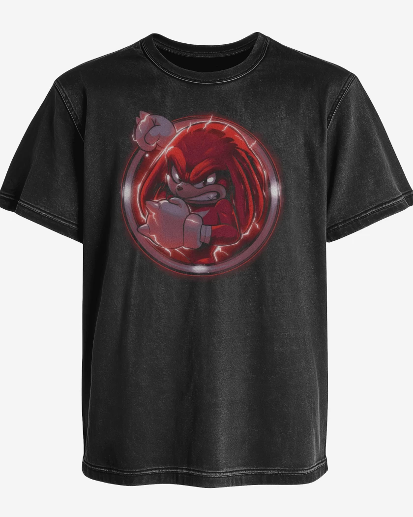 Polera desgastada Nudillos