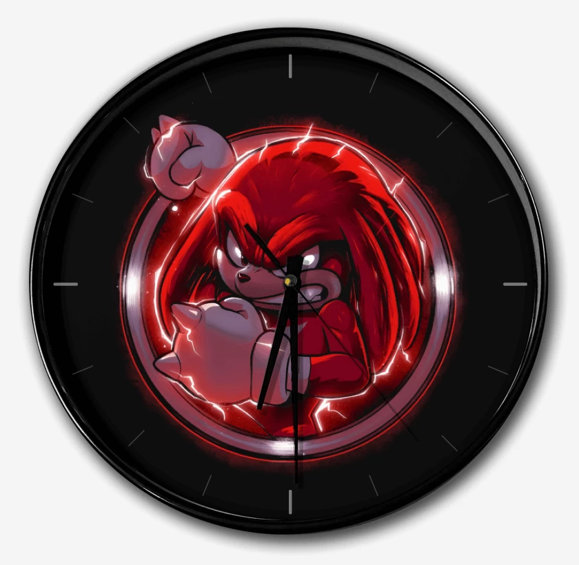 Reloj Negro de Nudillos